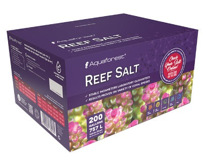Aquaforest Reef Salt Box - 25kgs (Pickup or Local Delivery Only)