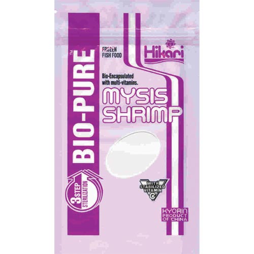 Hikari Bio-Pure Frozen Jumbo Mysis Shrimp - Flatpack - 4 oz. (Pickup or Local Delivery Only)