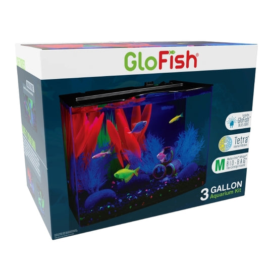 GloFish ® Crescent Aquarium Kit - 3 Gallon