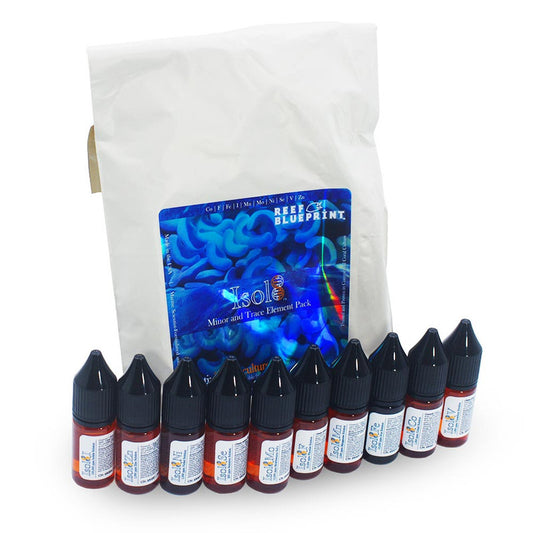 Reef BluePrint Isol8:Minor and Trace Element Pack (10 x 10mL kit)