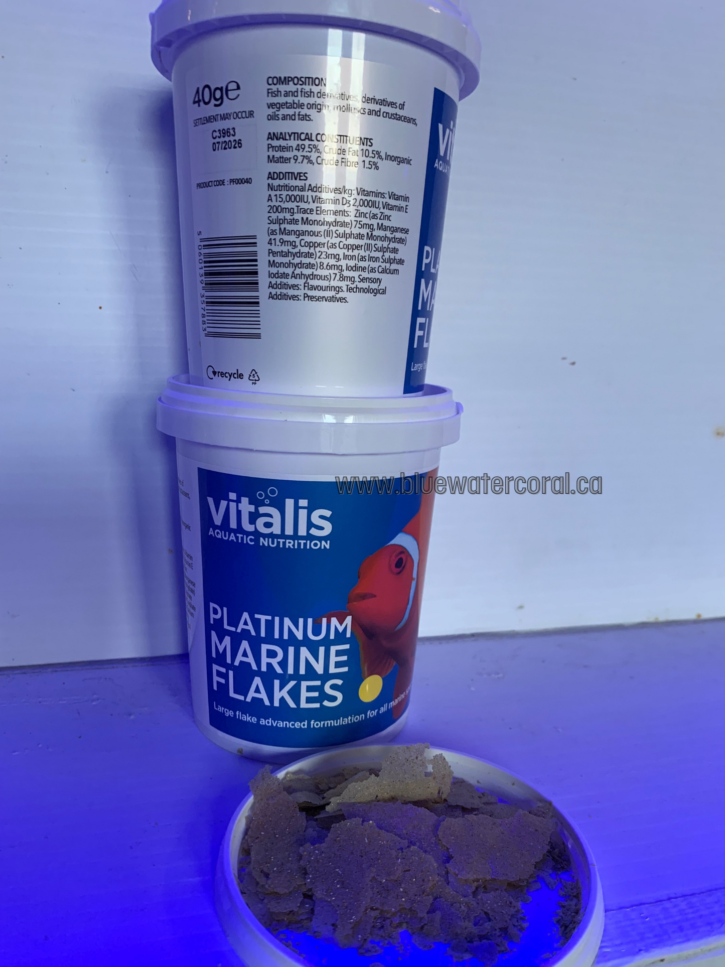 Vitalis - Platinum Marine Flakes (40g)